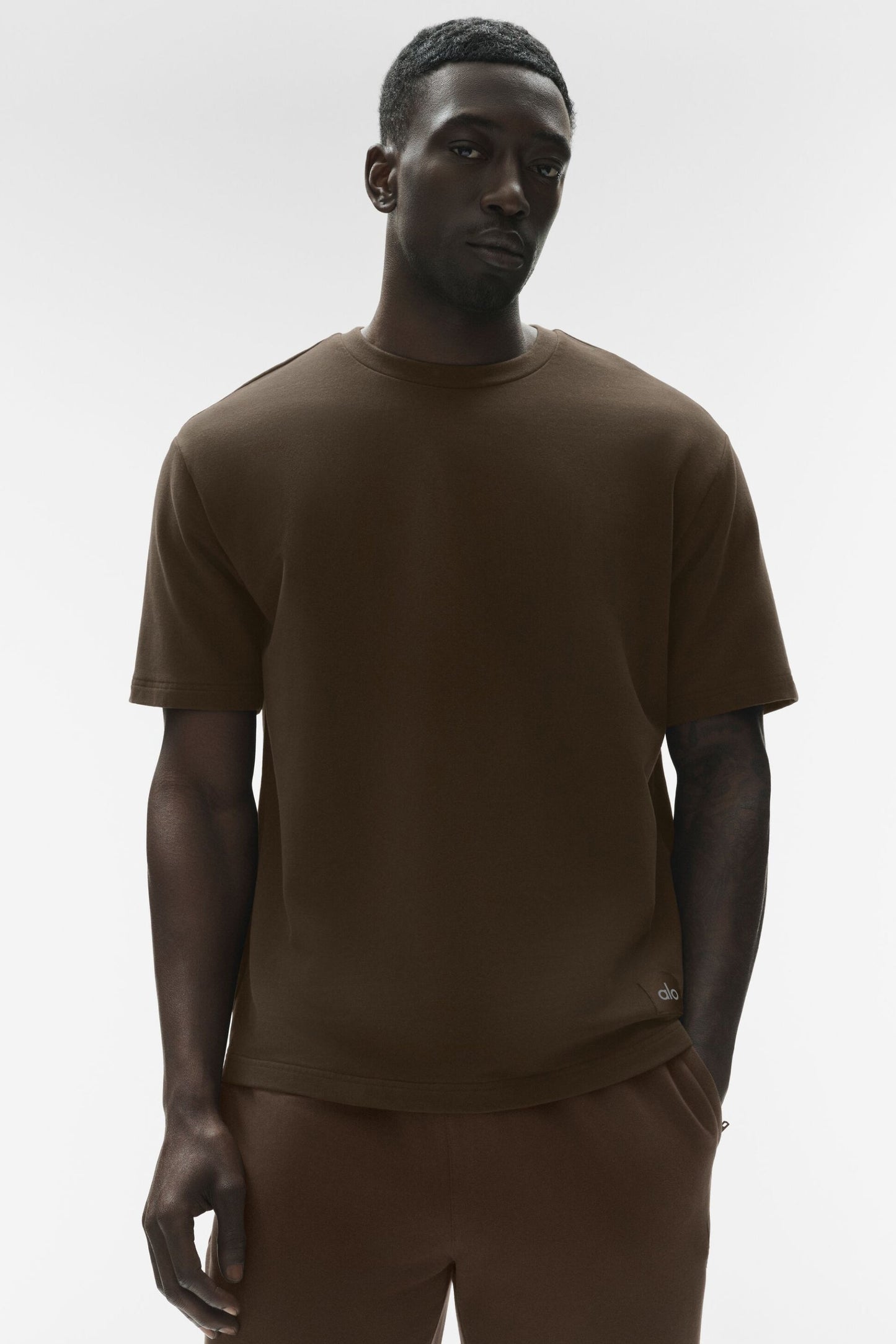 Double Take Short Sleeve - Espresso (M1224R)