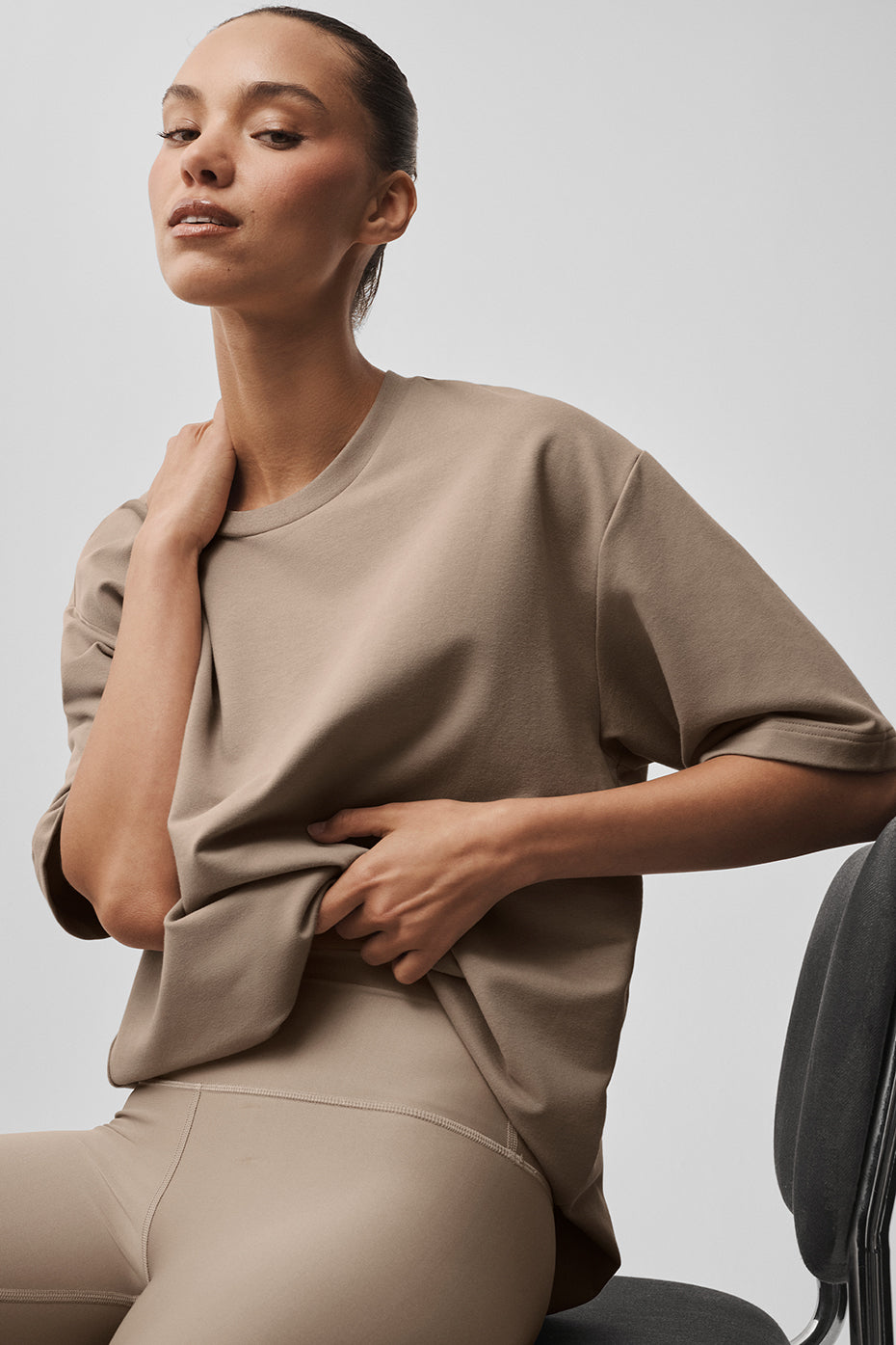 Double Take Short Sleeve - Gravel (WOMENSM1224R)