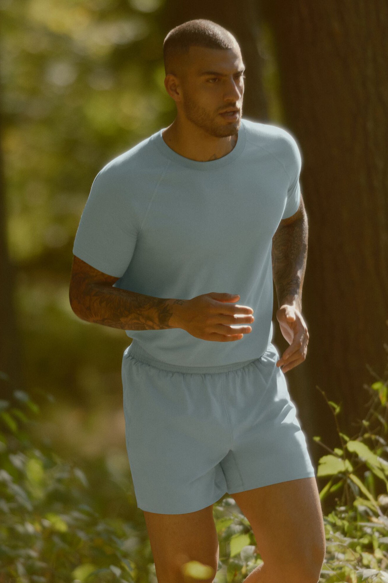 ALO Vapor Crewneck Short Sleeve - Desert Sage (M1228R)
