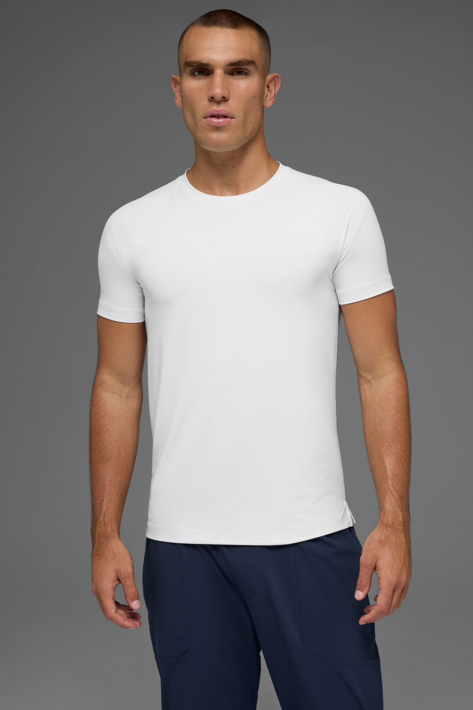 Idol Crewneck Short Sleeve - White (M1247R)