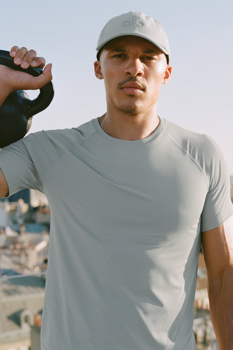 Idol Crewneck Short Sleeve - Lunar Grey (M1247R)