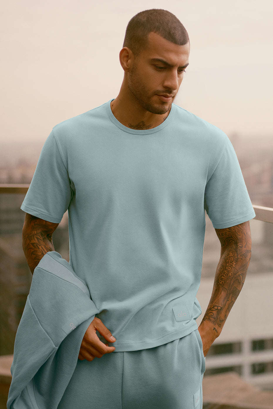 Essential Short Sleeve Street Tee - Desert Sage (M1258R)
