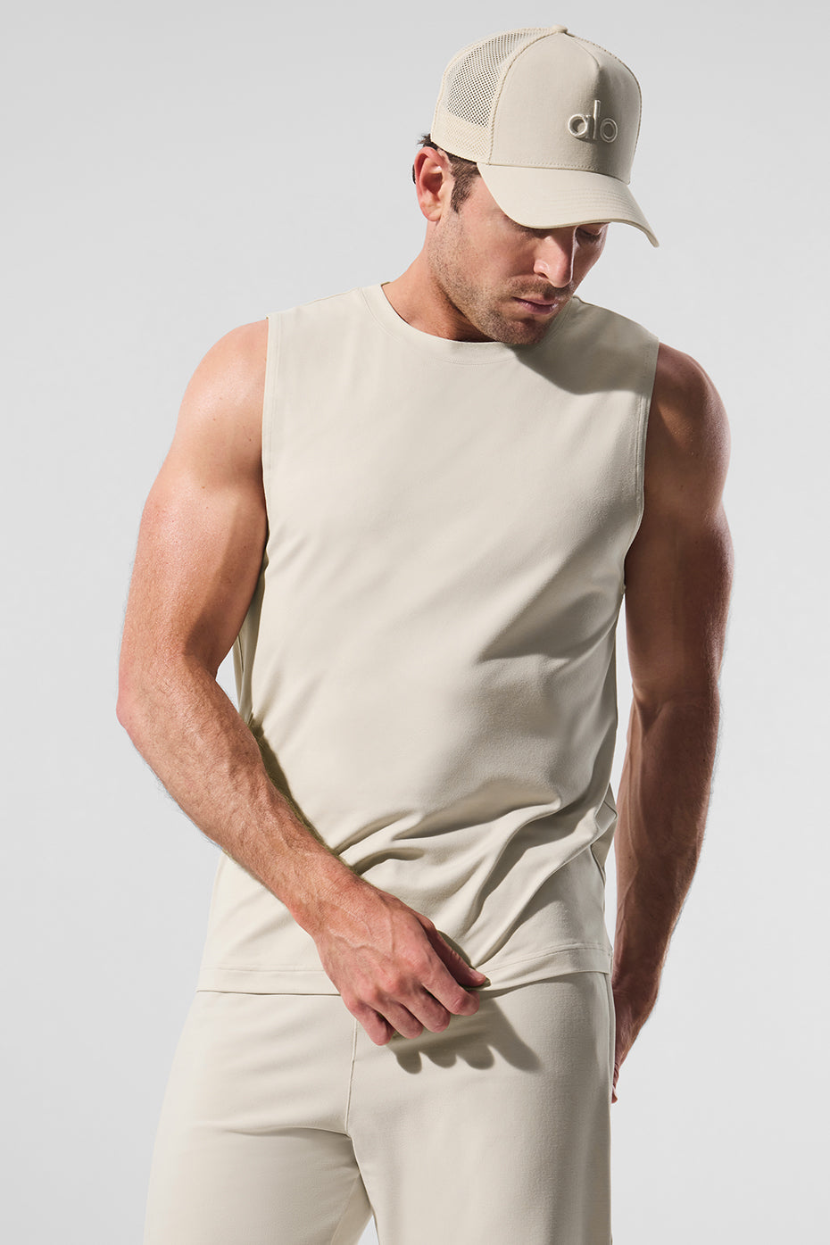 Conquer Muscle Tank - Bone (M2066R)