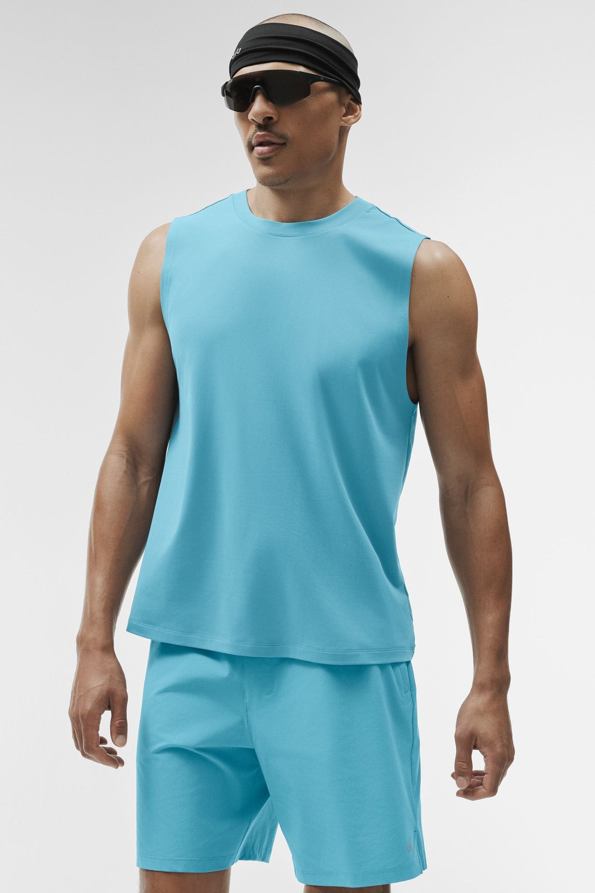 Conquer Muscle Tank - Blue Breeze (M2066R)