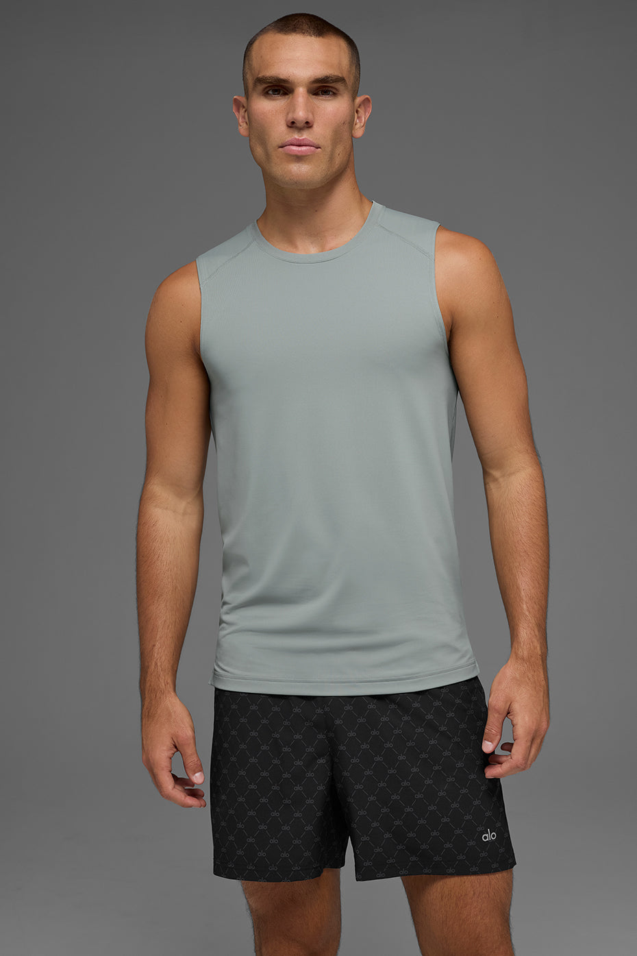 Idol Muscle Tank - Lunar Grey (M2075R)