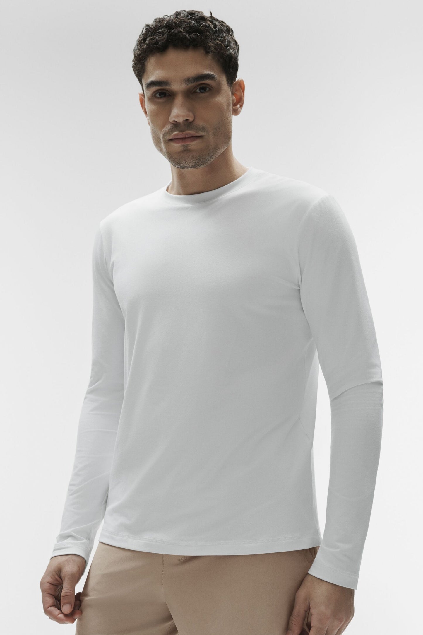 Conquer Reform Crewneck Long Sleeve - White (M3181R)
