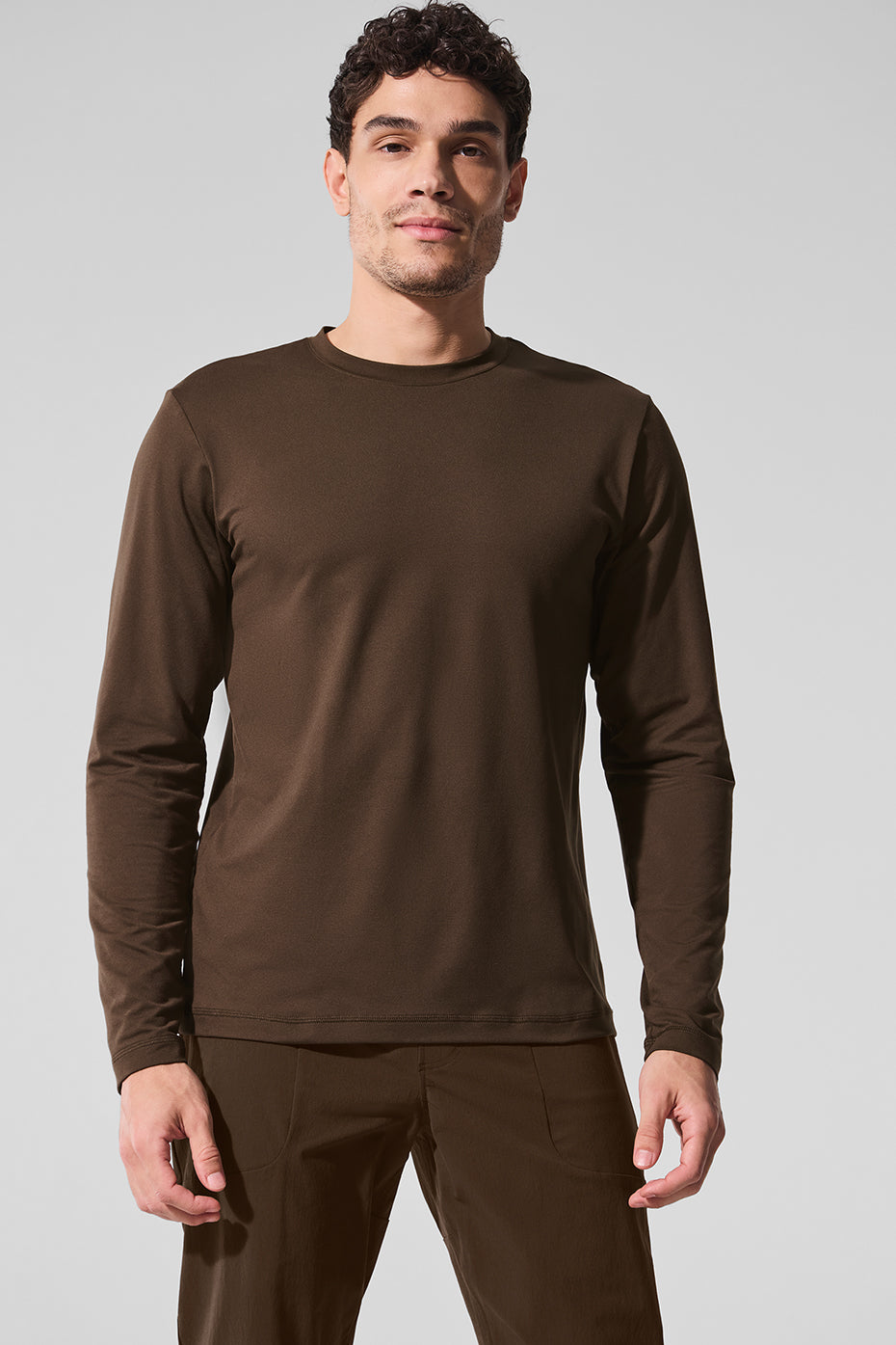 Conquer Reform Crewneck Long Sleeve - Espresso (M3181R)