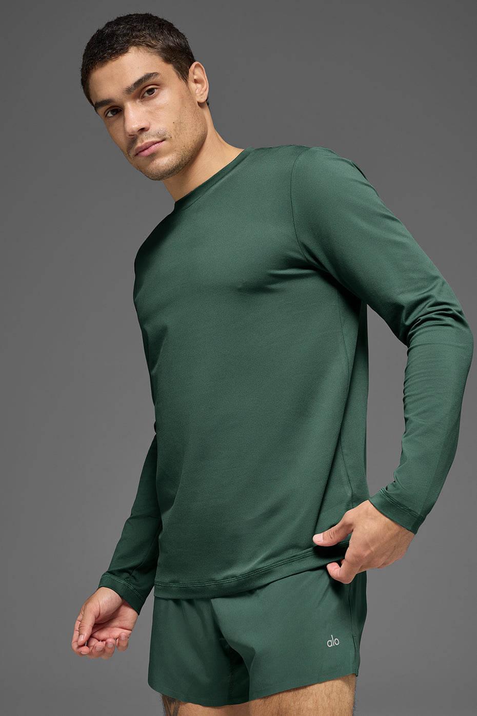 Conquer Reform Crewneck Long Sleeve - Clover Green (M3181R)