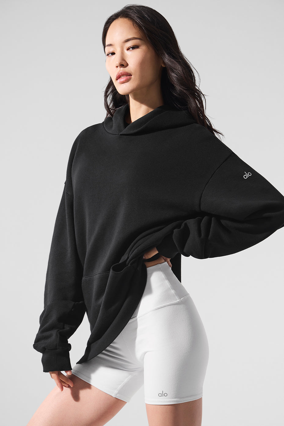 Chill Hoodie - Black (WOMENSM3210R)