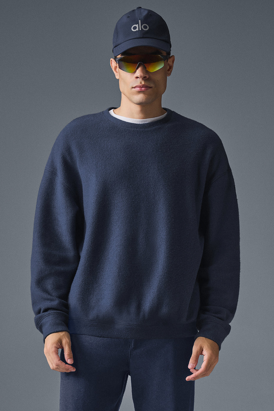 Triumph Restore Crew Neck Sweatshirt - Navy (M3242R)