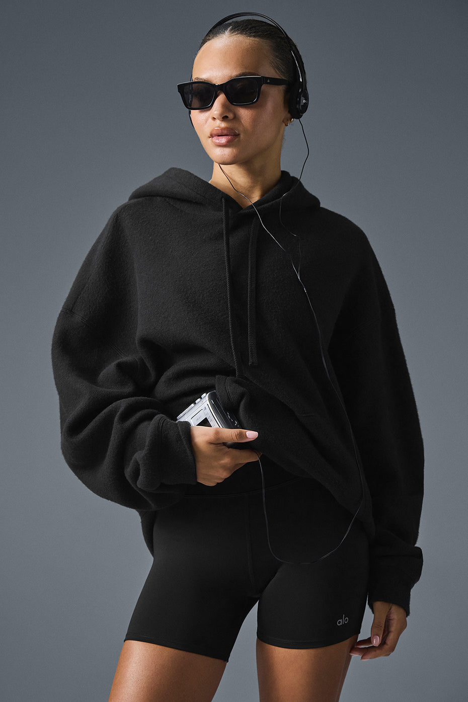 Triumph Restore Hoodie - Black (WOMENSM3243R)