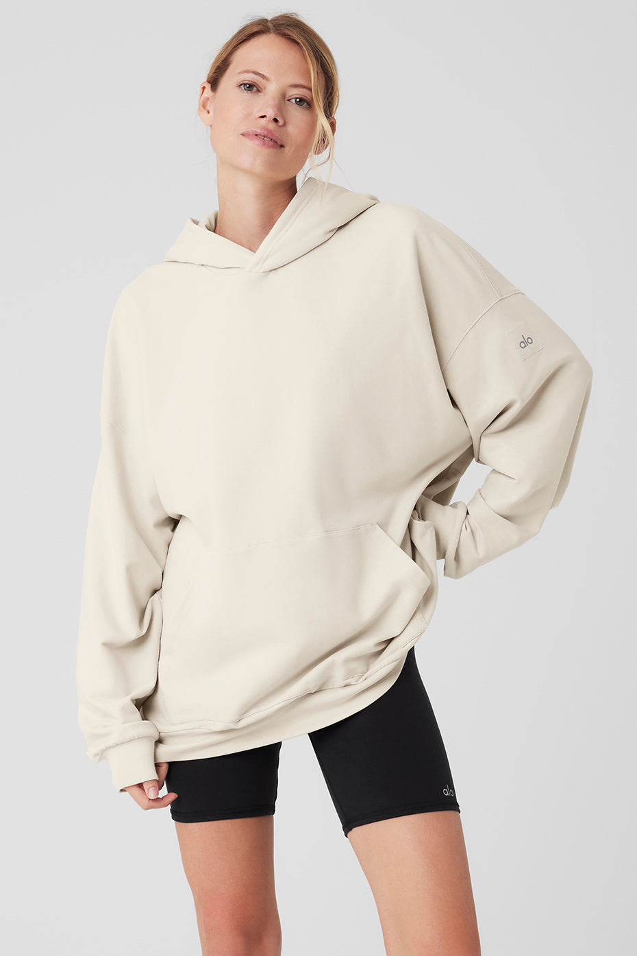 Double Take Hoodie - Bone (WOMENSM3245R)