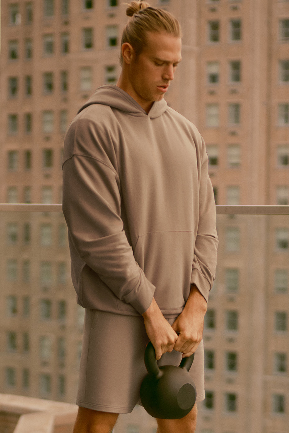 Double Take Hoodie - Gravel (M3245R)