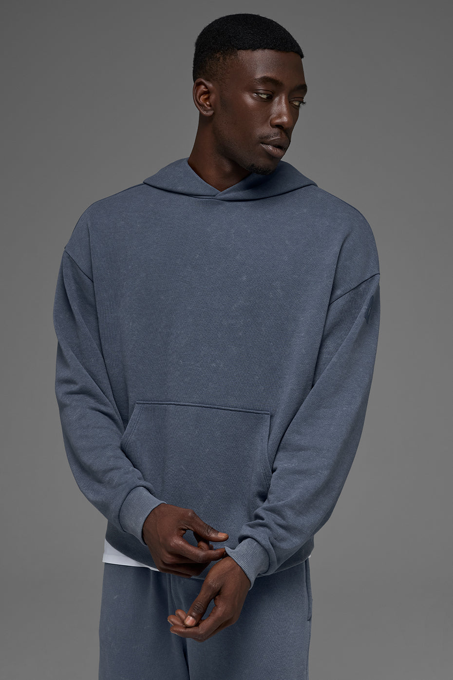 Chill Vintage Wash Hoodie - Bluestone Wash (M3254R)