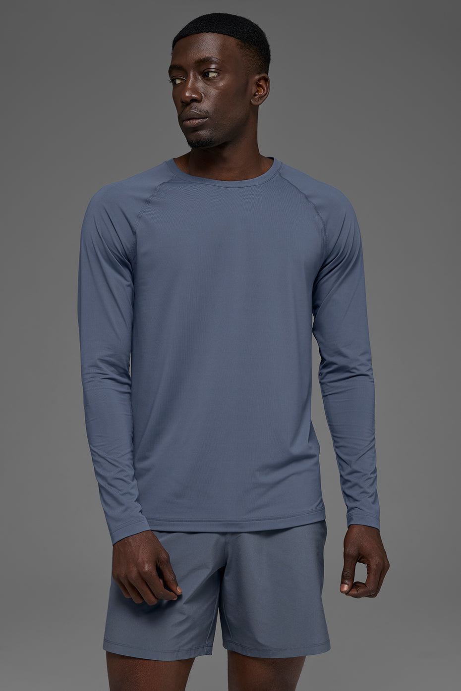 Idol Crewneck Long Sleeve - Bluestone (M3267R)