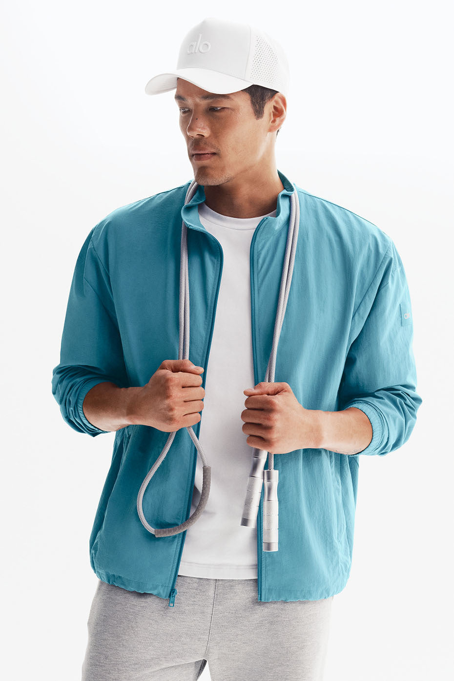 Takeaway Track Full Zip Jacket - Blue Breeze (M3334R)