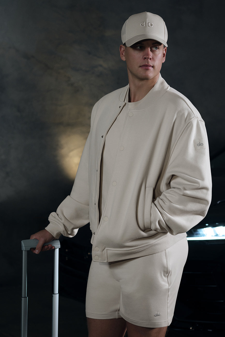 Renown Varsity Jacket - Bone (M4144R)