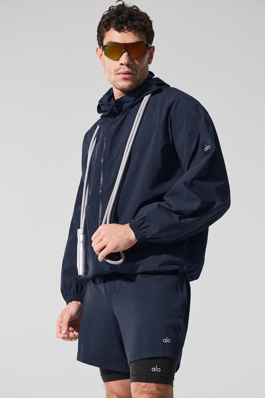 Vantage Nylon Ripstop Track Jacket - Navy (M4166R)
