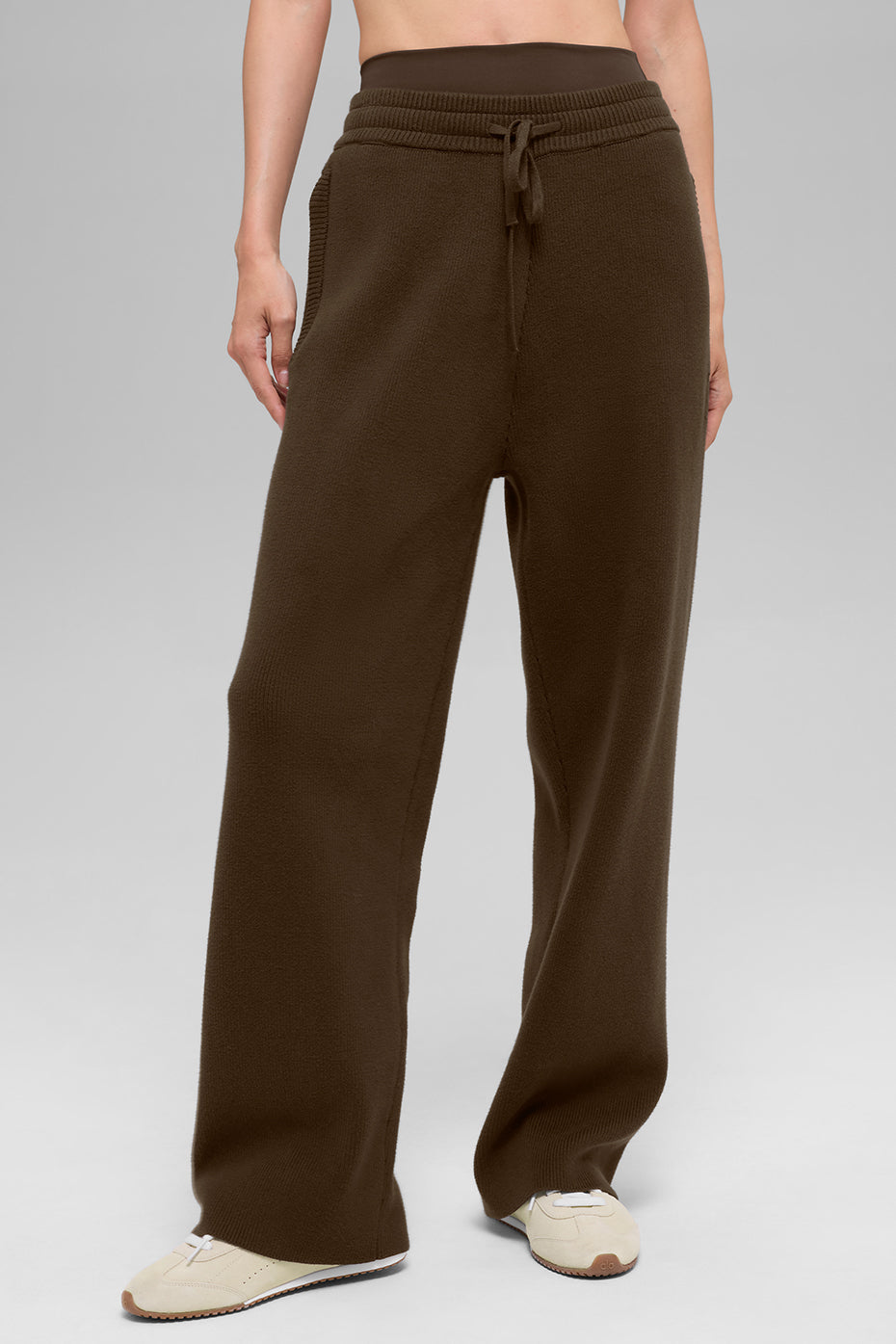 Scholar Straight Leg Sweatpant - Espresso (WOMENSM5171R)