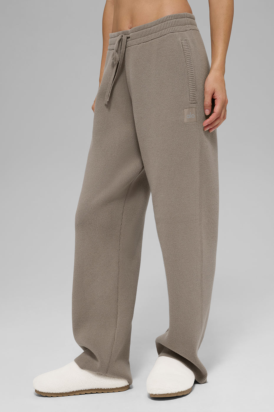 Scholar Straight Leg Sweatpant - Light Cocoa (WOMENSM5171R)