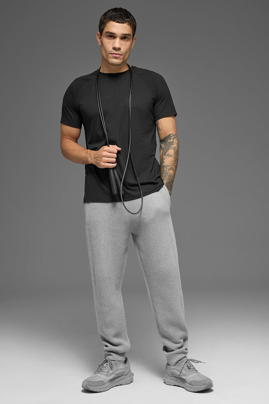 Sports Club Jogger - Athletic Heather Grey (M5242R)