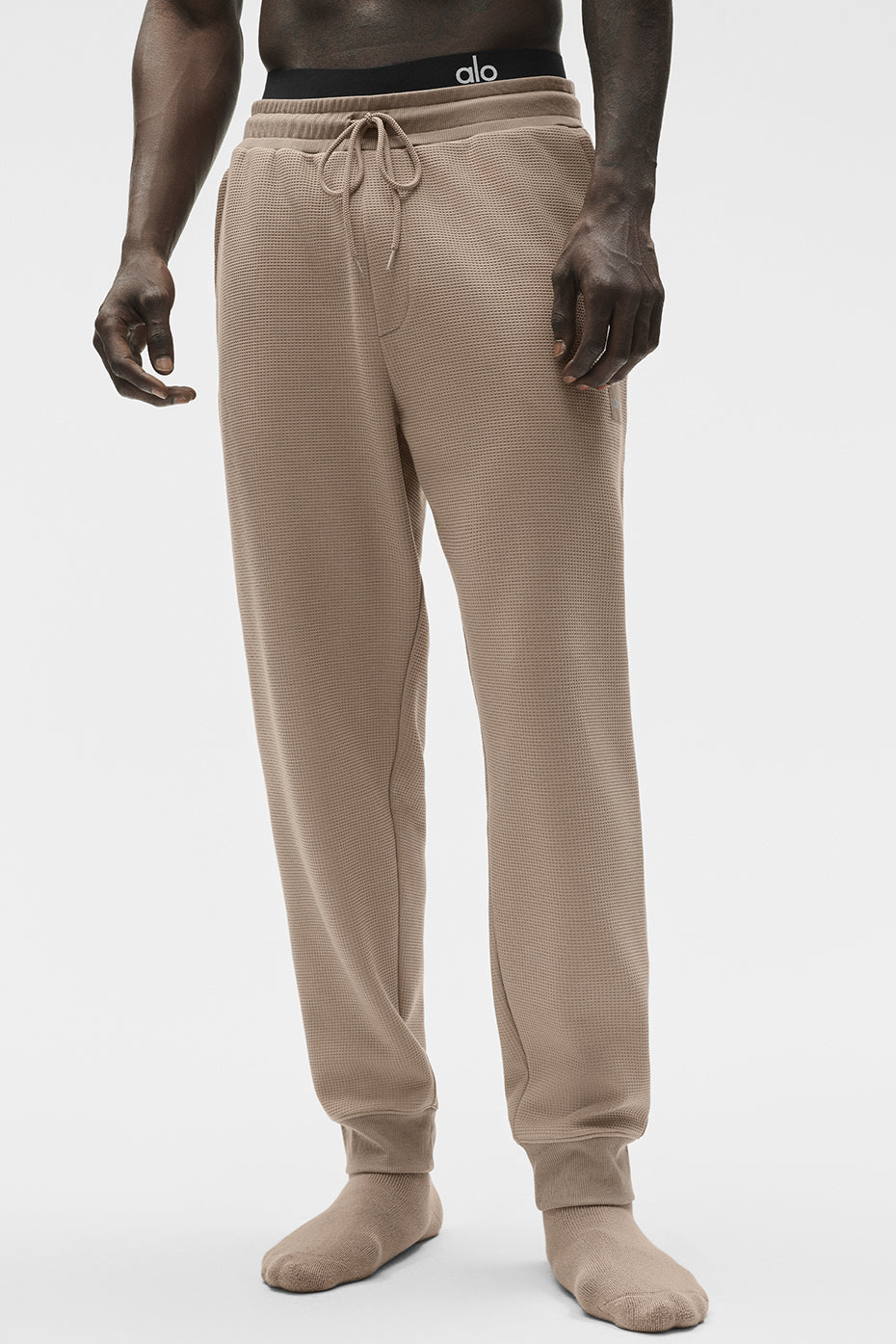 Waffle Lounge Jogger - Gravel (M5246R)