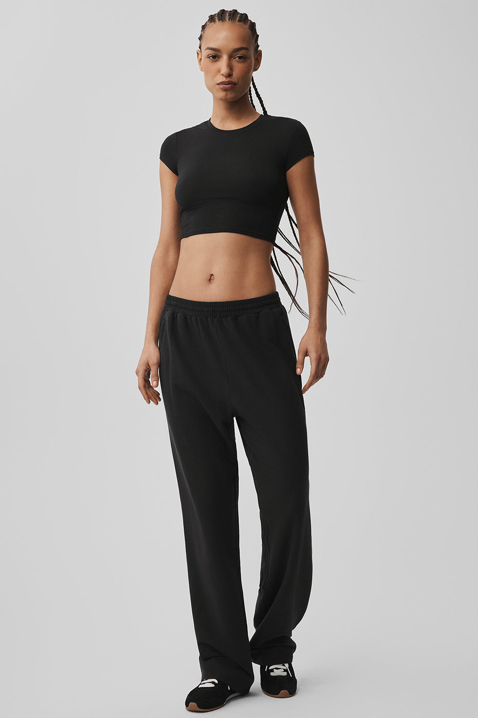 Double Take Straight Leg Pant - Black (WOMENSM5259R)