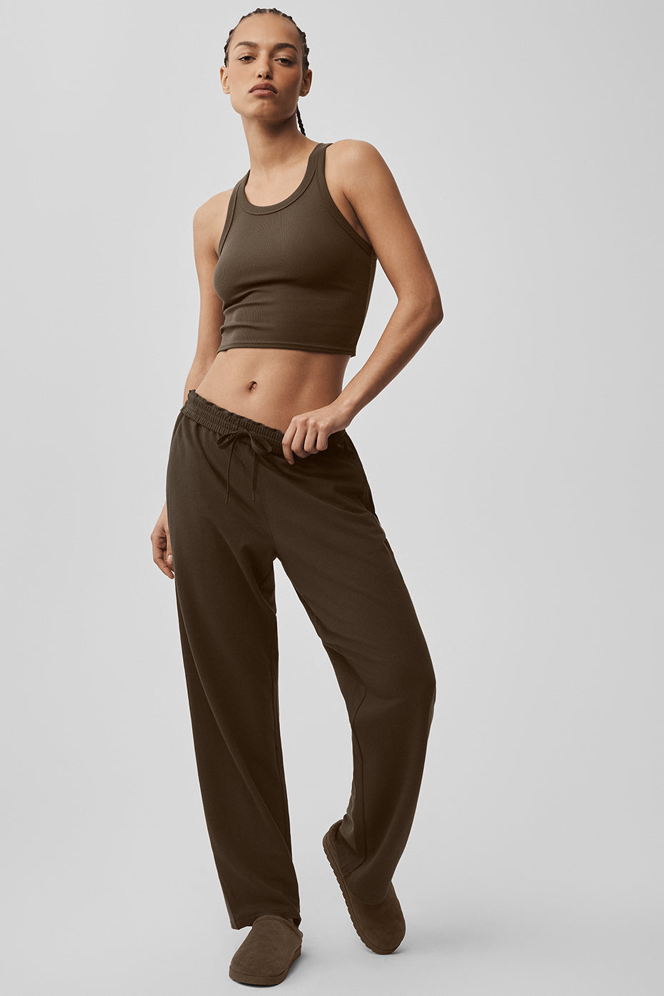 Double Take Straight Leg Pant - Espresso (WOMENSM5259R)