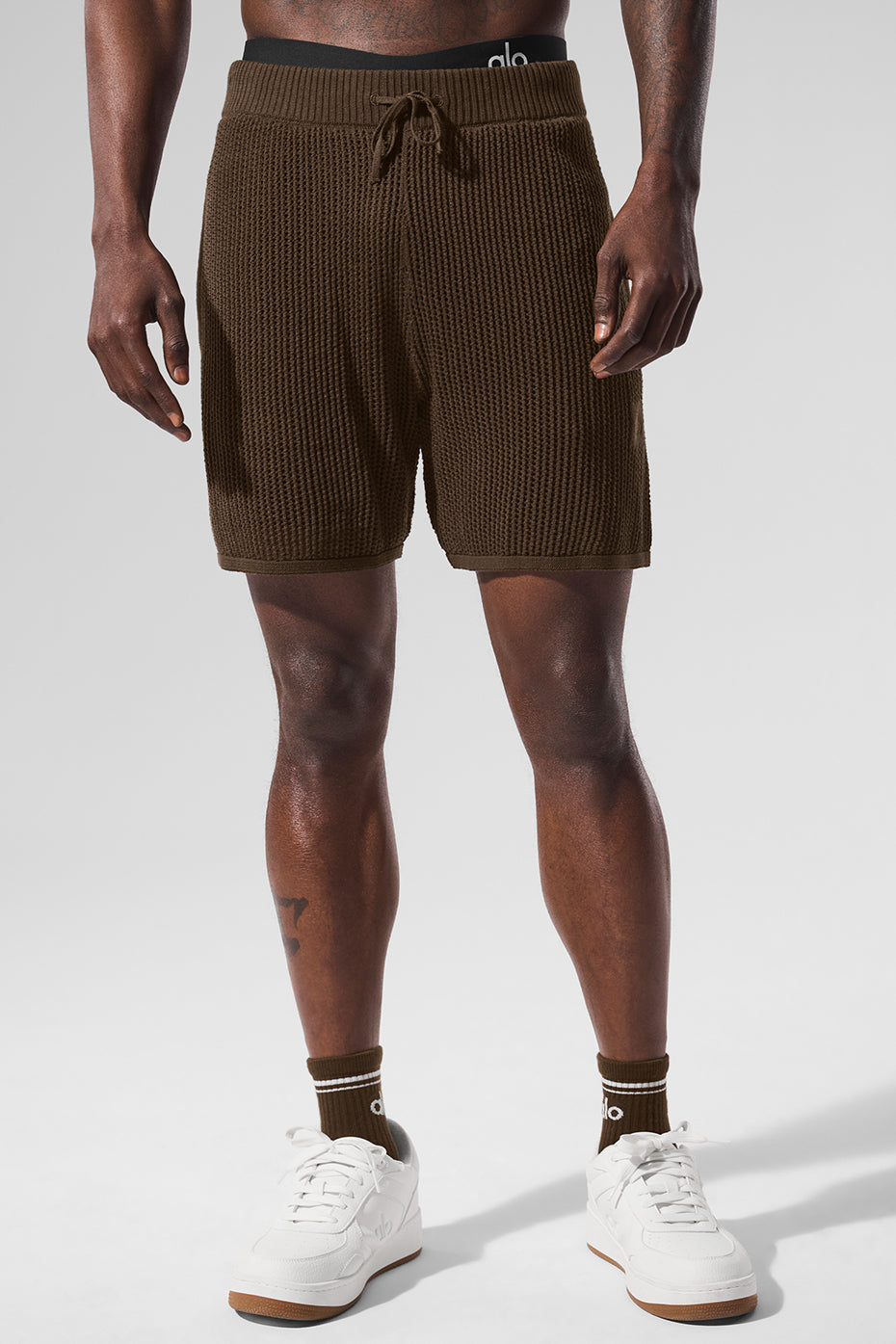 Open-Knit Short - Espresso (M6117R)