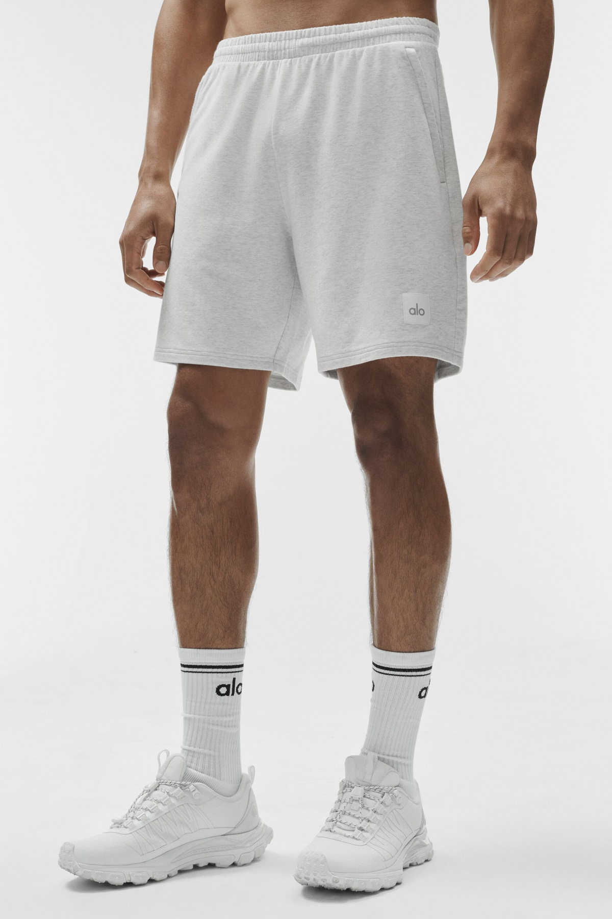 7" Double Take Short - White Heather (M6143R)