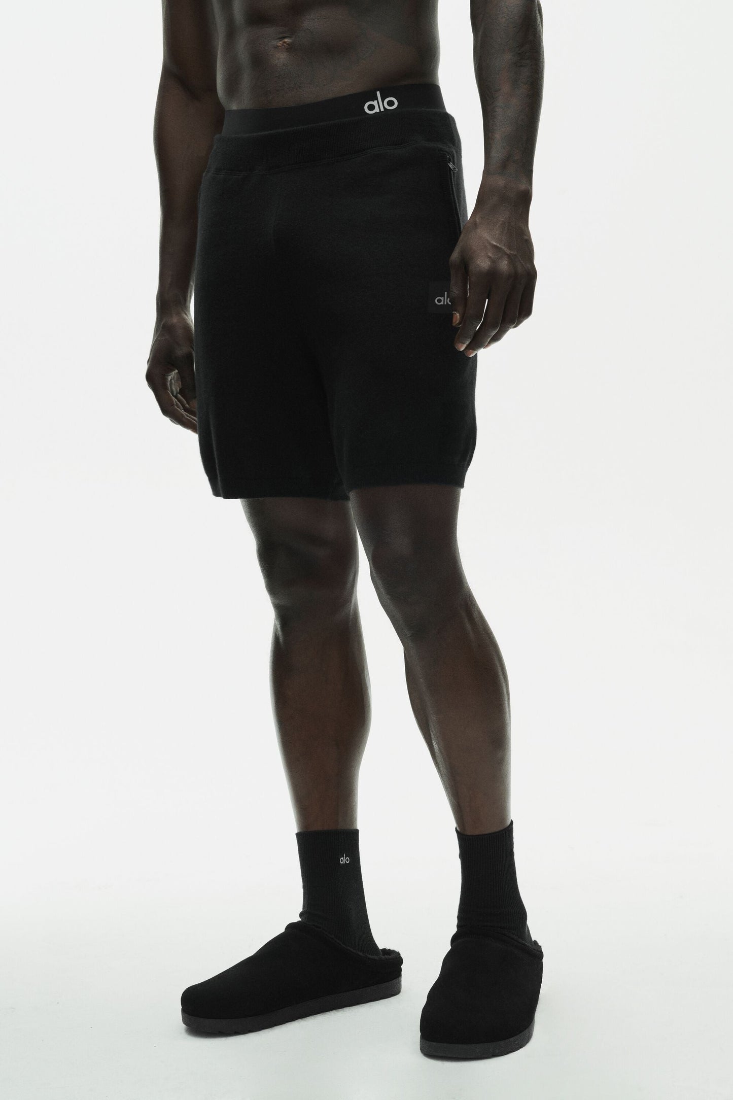 7" Cotton Cashmere Ever Soft Short - Black (M6200P)