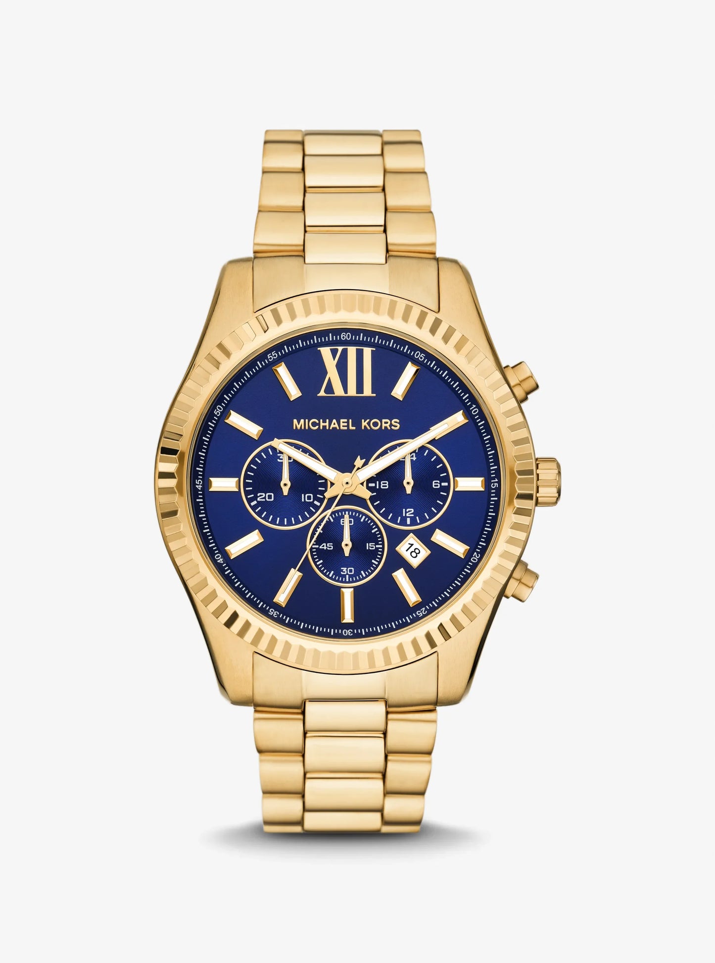 Women's Oversized Lexington Gold-Tone Watch MK9153