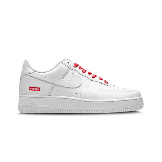 NIKE AIR FORCE 1 LOW SUPREME WHITE