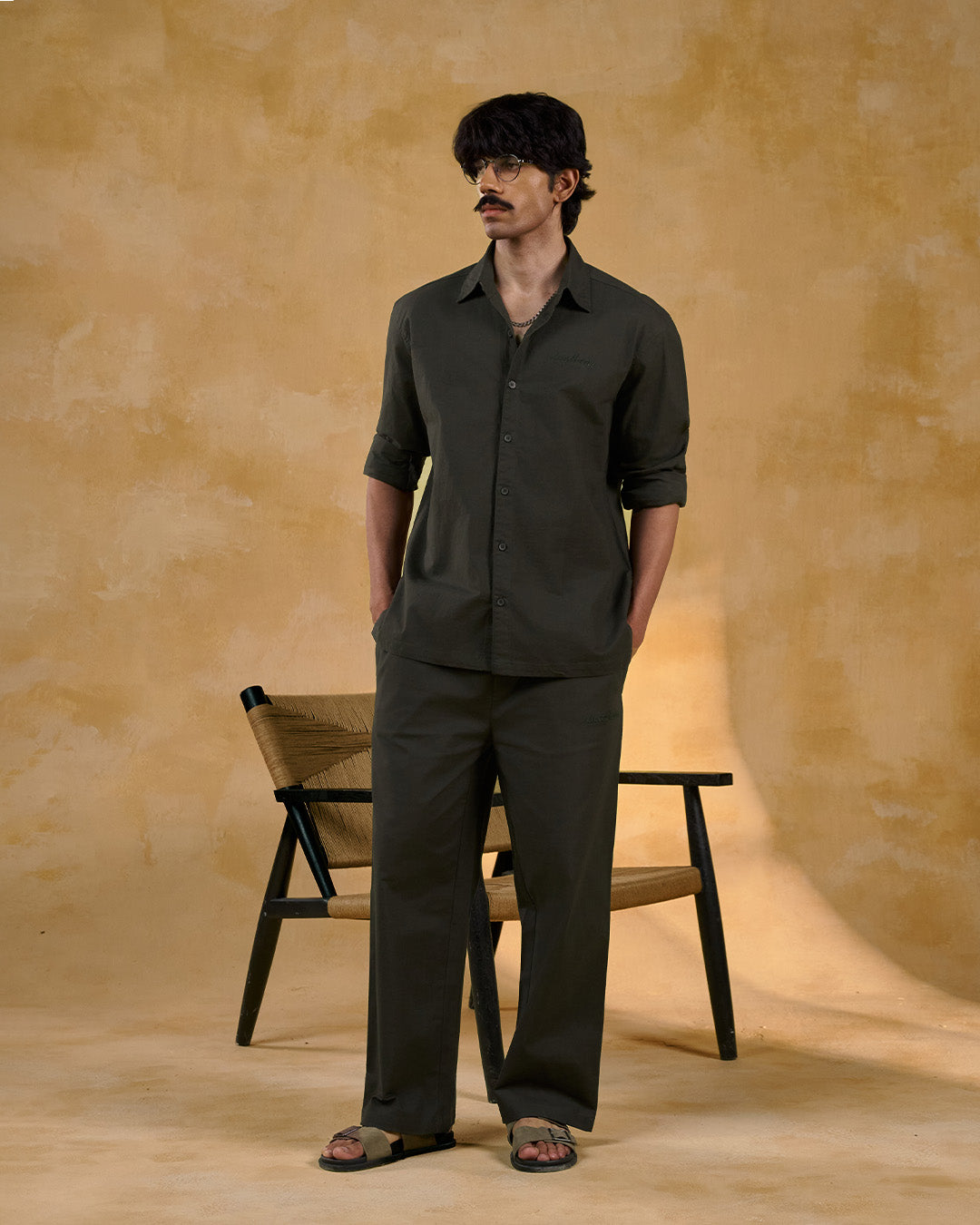Co-ord Shirt Olive by DEADBEAR