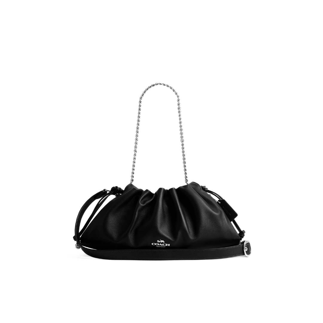 Coach Faye Large Shoulder Bag Black by COACH