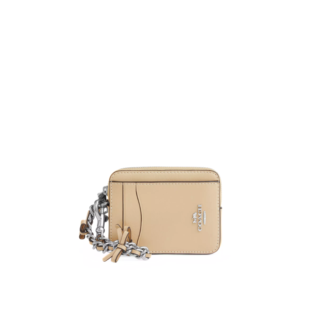 Coach Zip Card Case With Bows by COACH