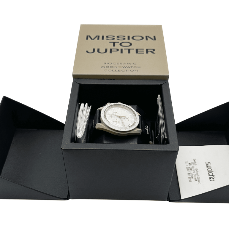 Omega X Swatch Bioceramic Moonswatch Collection - Mission to Jupiter