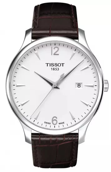 Men’s Tissot Tradition T063.610.16.037.00 Quartz Watch with Date - Zeuskicks
