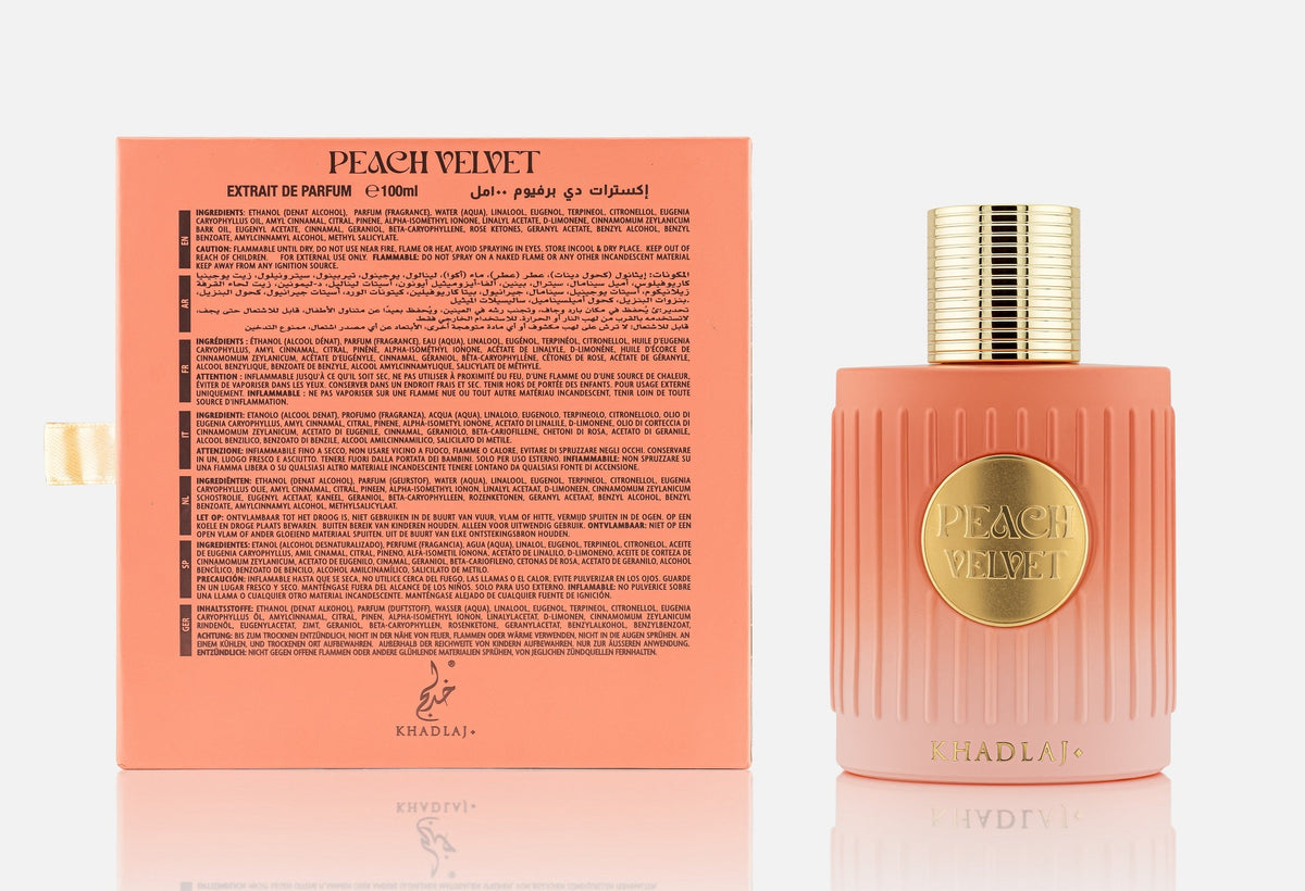 Khadlaj Peach Velvet Extrait de Parfum 100ML Khadlaj perfume