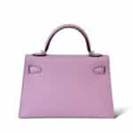 Hermès Mini Kelly – Mauve Sylvestre with Palladium Hardware
