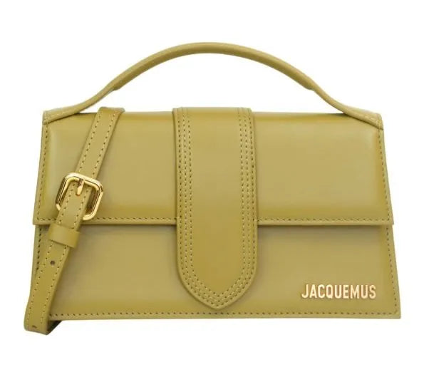 Jacquemus Bambino Large Crossbody Bag — Khaki Green - Zeuskicks