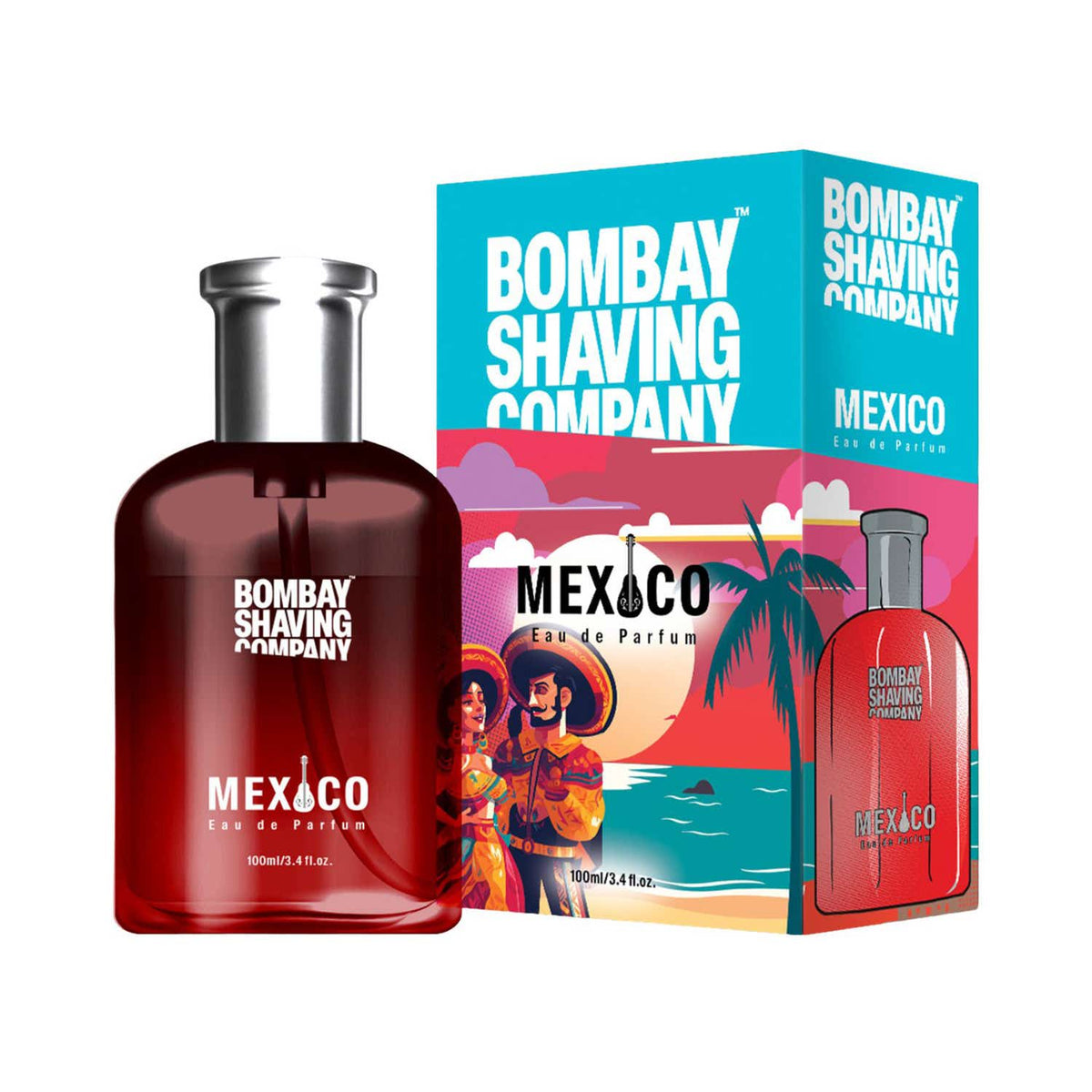 Bombay Shaving Company Mexico Perfume For Men Long Lasting Oriental & Woody Eau de Toilette (100 ml)
