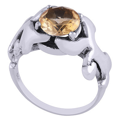 CItrine 925 Sterling Silver Ring - R1001665-20