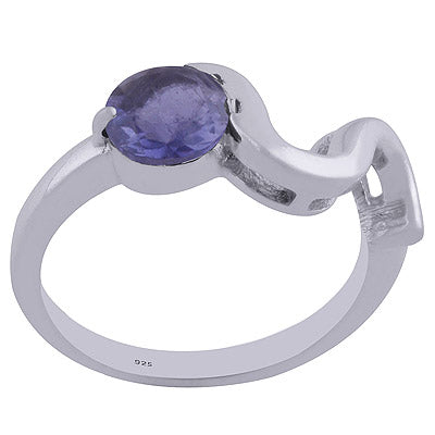 Iolite 925 Sterling Silver Ring - R1001826-18