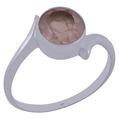 Rose Quartz 925 Sterling Silver Ring - R1001862-61