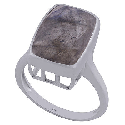 Labradorite 925 Sterling Silver Ring - R1001869-9