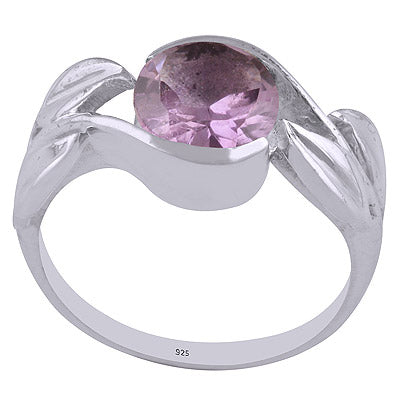Amethyst 925 Sterling Silver Ring - R1001973-1