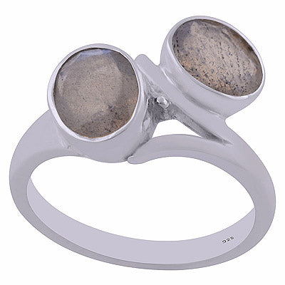 Labradorite 925 Sterling Silver Ring - R1002045-45