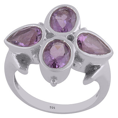 Amethyst 925 Sterling Silver Ring - R1002055-49