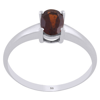 Gorgeous Prong Setting Around Tourmaline Oval Shape 925 Sterling Solid Silver Ring - R1002413-4